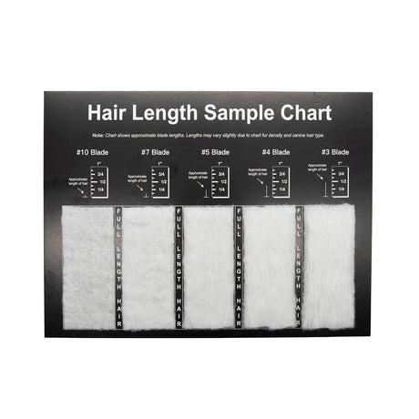 Behave Shave Length Chart Front