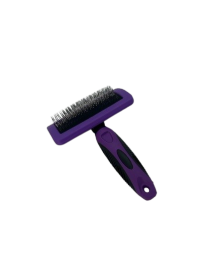 SureGrip Ball Tip Curved Slicker Brush - Medium Top