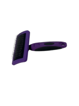 SureGrip Ball Tip Curved Slicker Brush - Medium Side