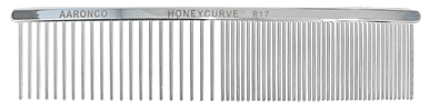 Aaronco HoneyCurve Curved Comb Medium/Coarse, 7 inch