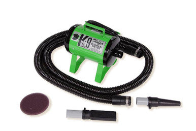 K-9 Fluffer Variable Speed Dryer, Lime Green