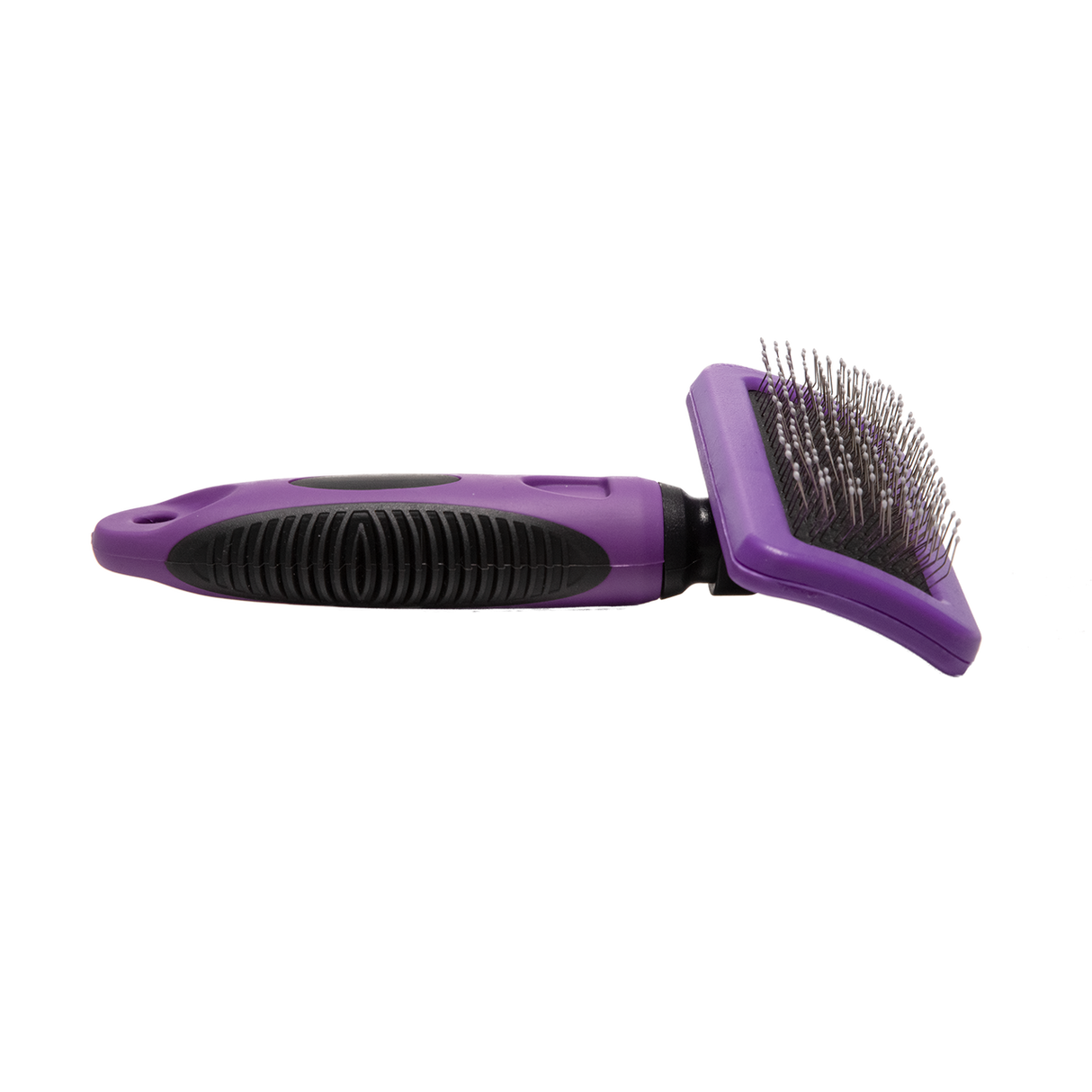 SureGrip Ball Tip Curved Slicker Brush - Small Side View