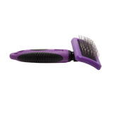 SureGrip Ball Tip Curved Slicker Brush - Small Side View