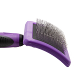 Ball Tip Curved Slicker Brush-Large