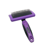 Ball Tip Curved Slicker Brush-Large