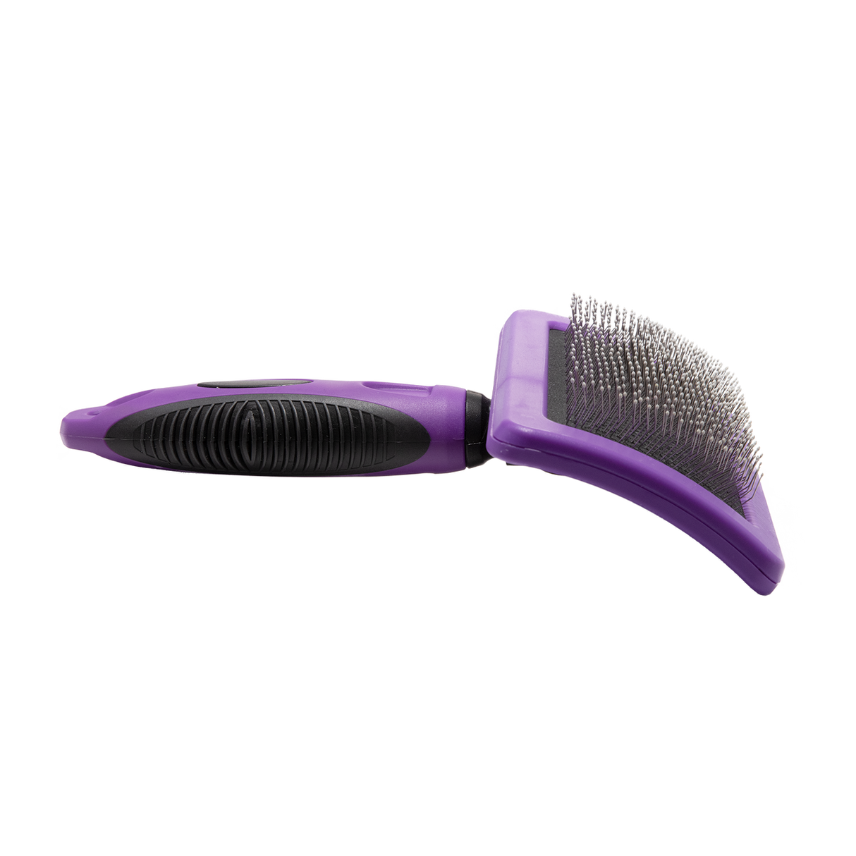 Ball Tip Curved Slicker Brush-Large
