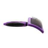 Ball Tip Curved Slicker Brush-Large